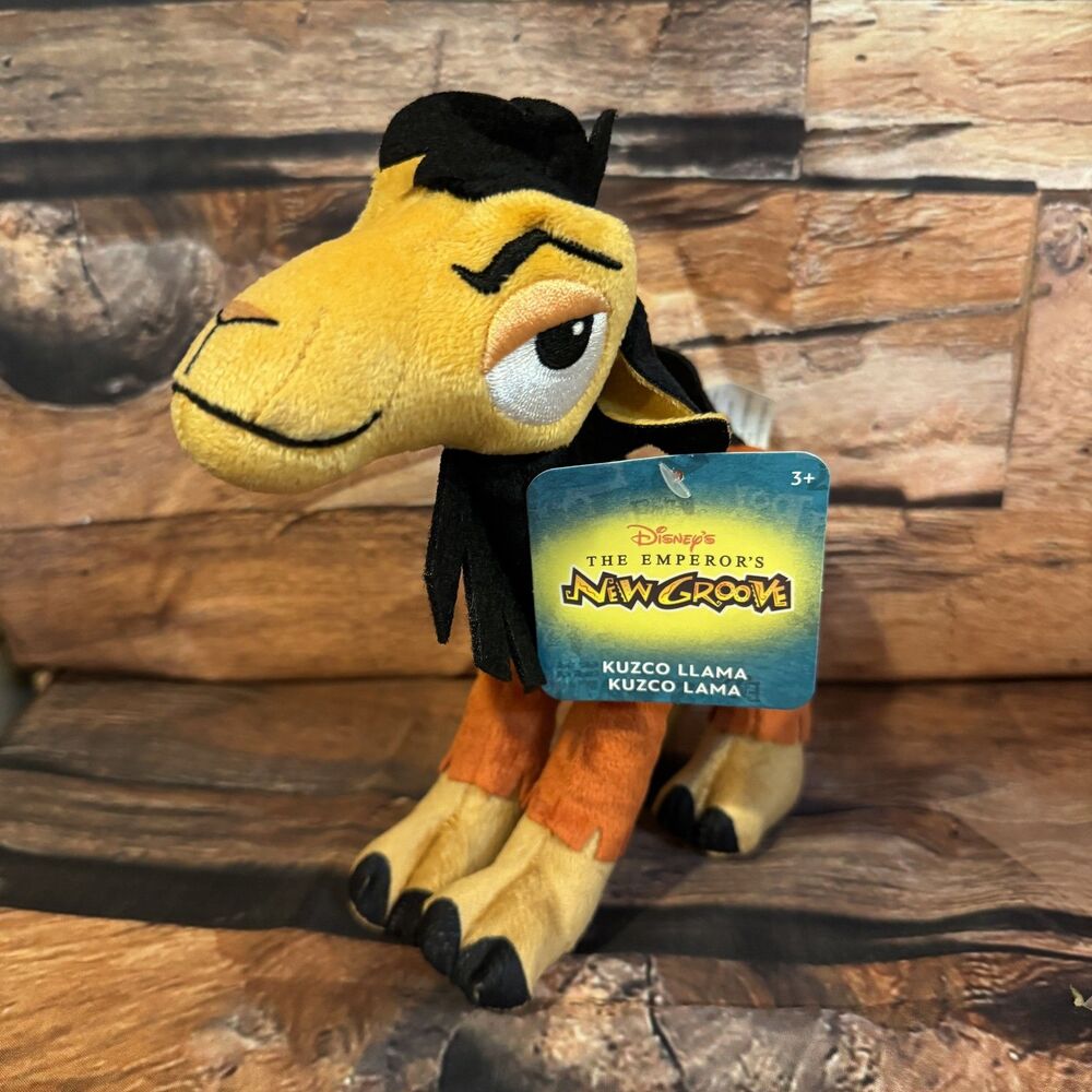 Disney's The Emperor's New Groove Kuzco Llama Plush Toy Just Play NWT 2024